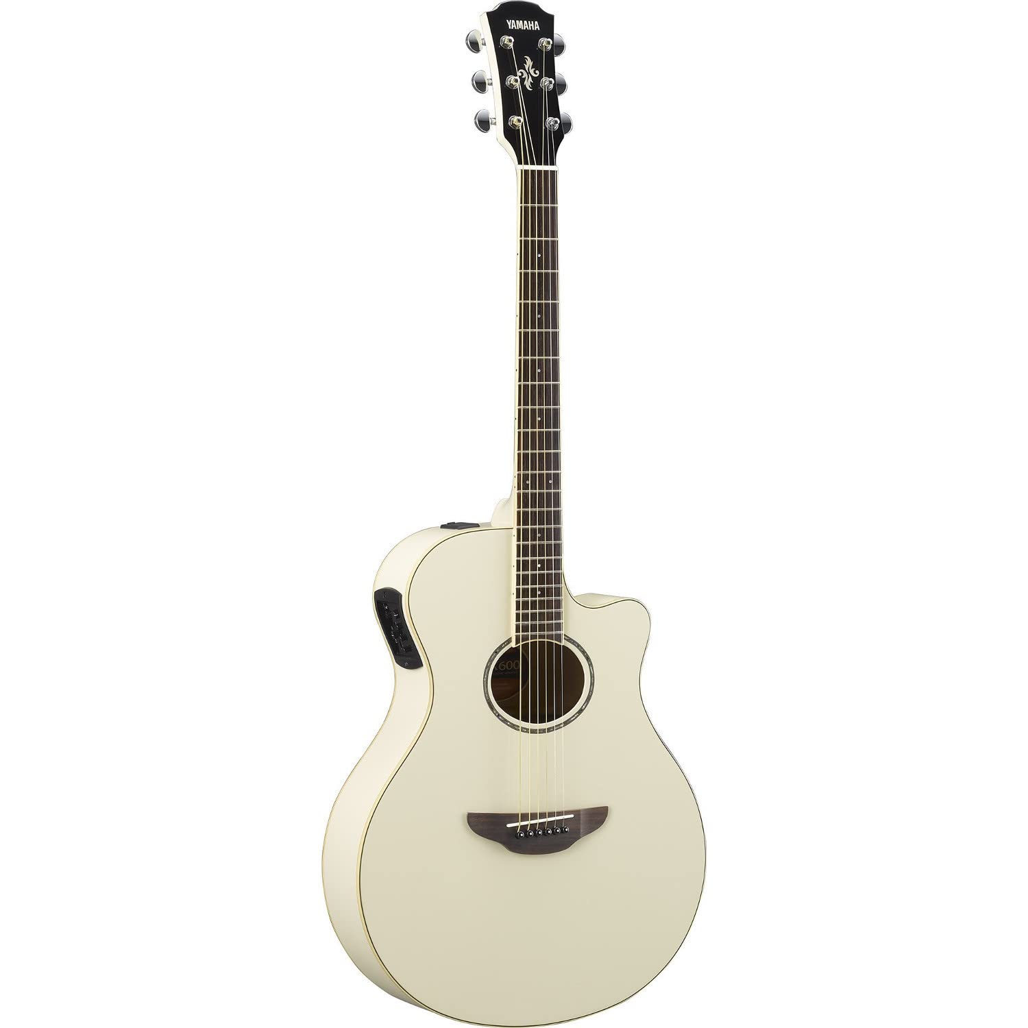 Amazon.com: Yamaha APX600 VW Thin Body Acoustic-Electric Guitar
