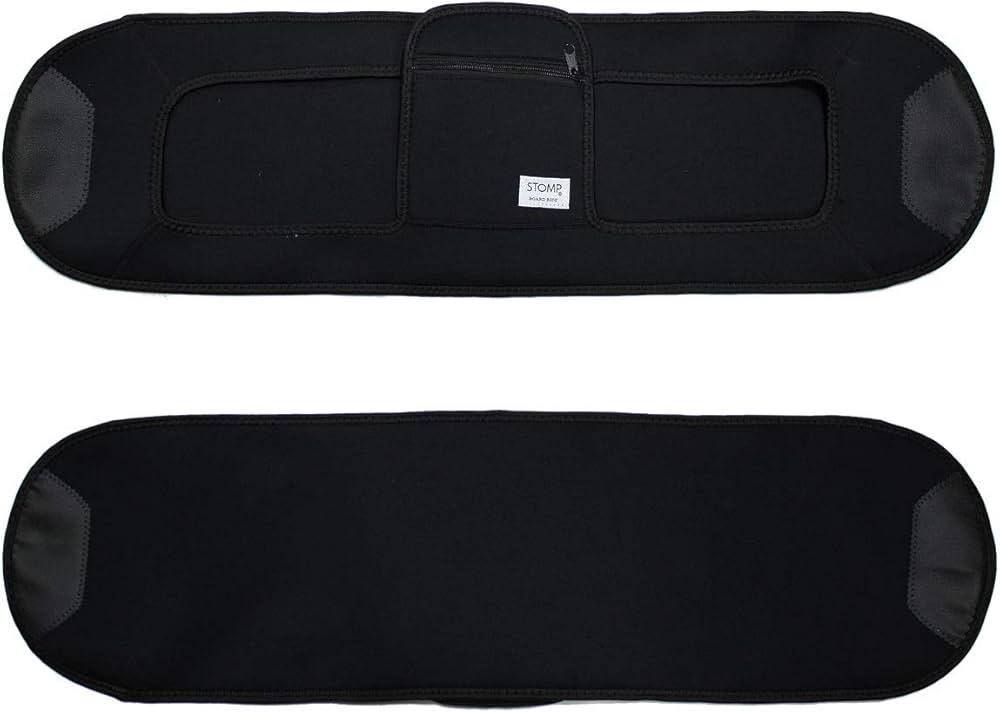 Amazon | STOMP オリジナル スケートボード用 デッキカバー BLACK