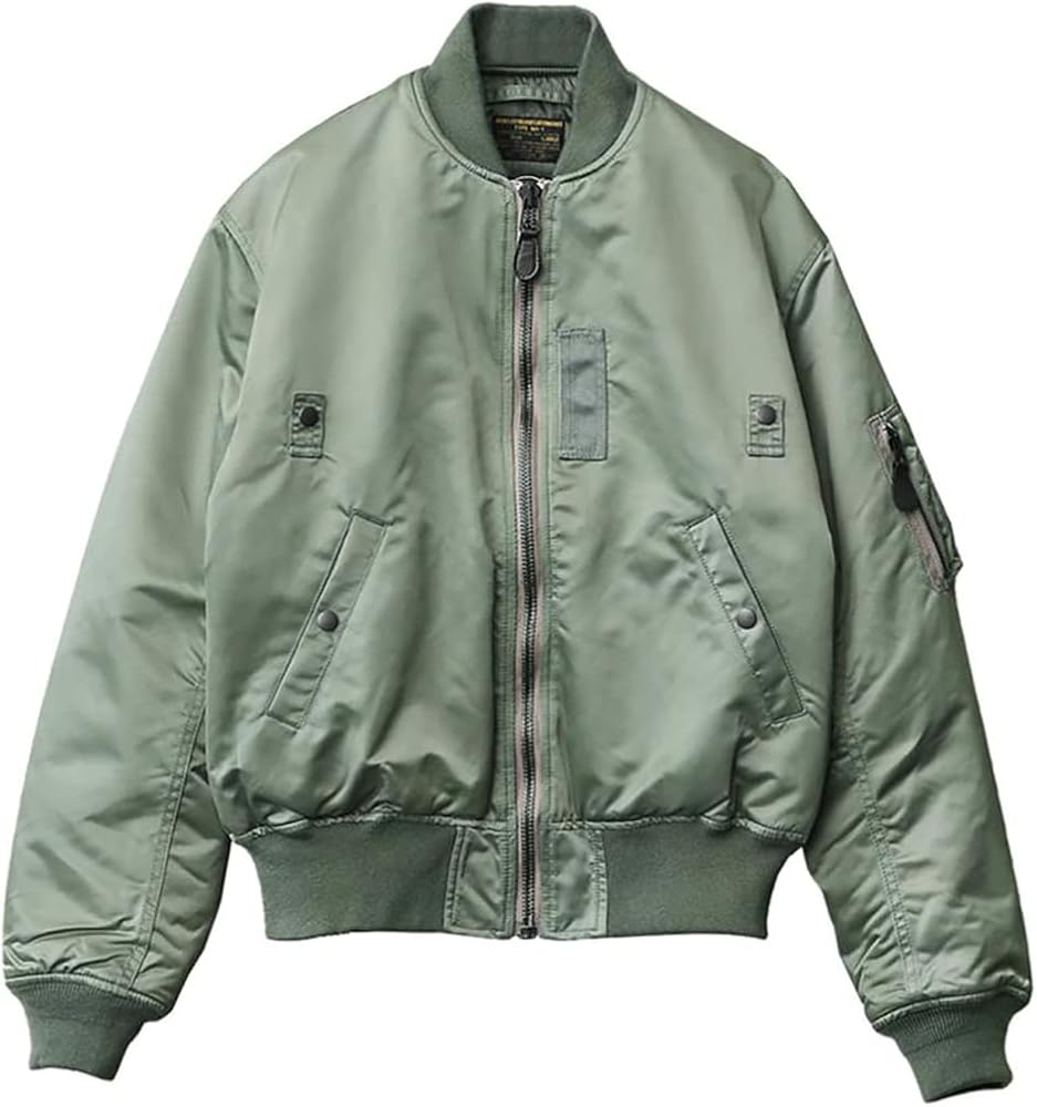 Amazon | [WAIPER] 米軍 初期型 VINTAGE MA-1フライトジャケット MIL-J
