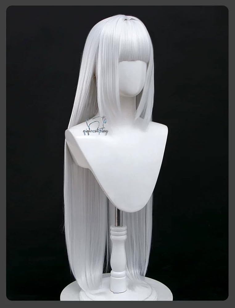 Amazon.co.jp: [900] ニケ 勝利の女神：NIKKE ブラン コスプレウィッグ