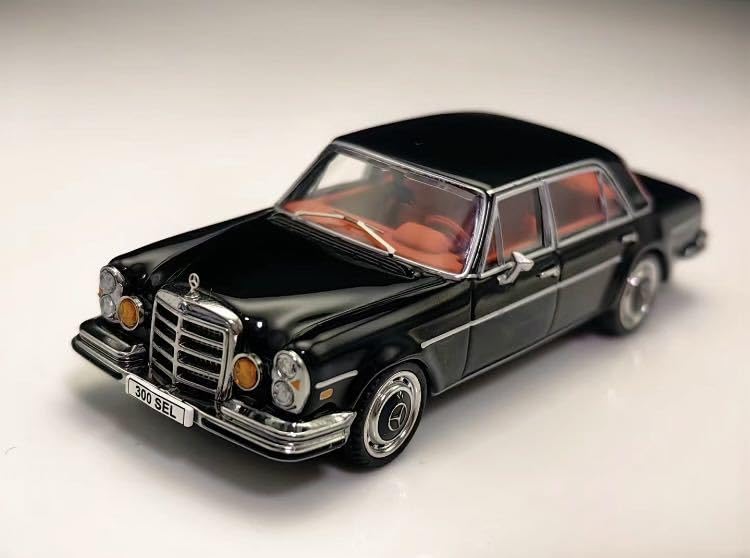 Amazon | 1/64 Liberty64 Benz 300SEL W109 ベンツ 黒 | ミニカー