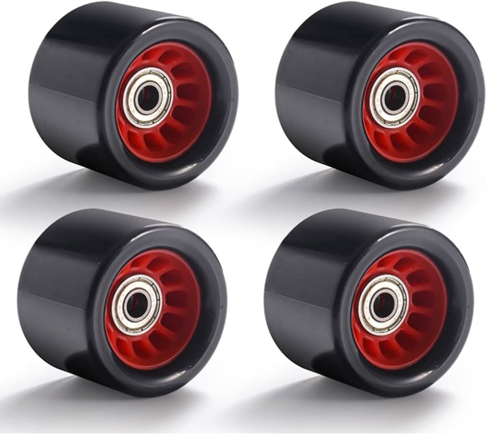 Amazon | 4ロングボードホイールスケートボードホイールとベアリング