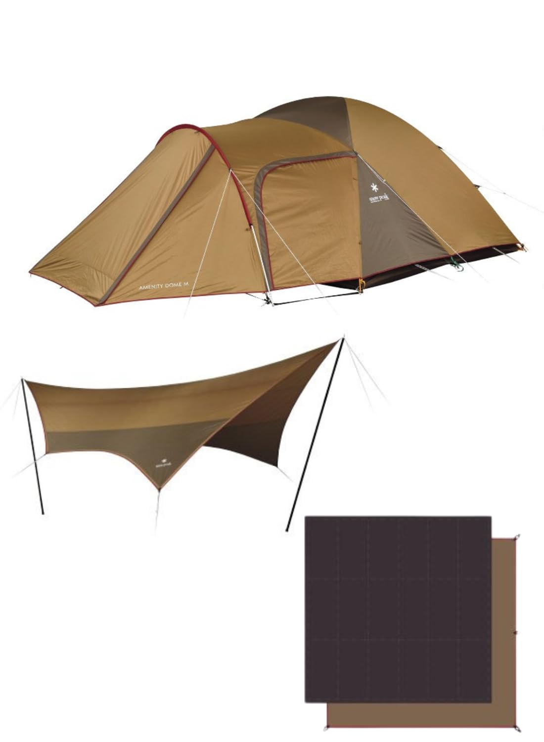 Amazon.co.jp: スノーピーク(snow peak)テント 【野遊びセット