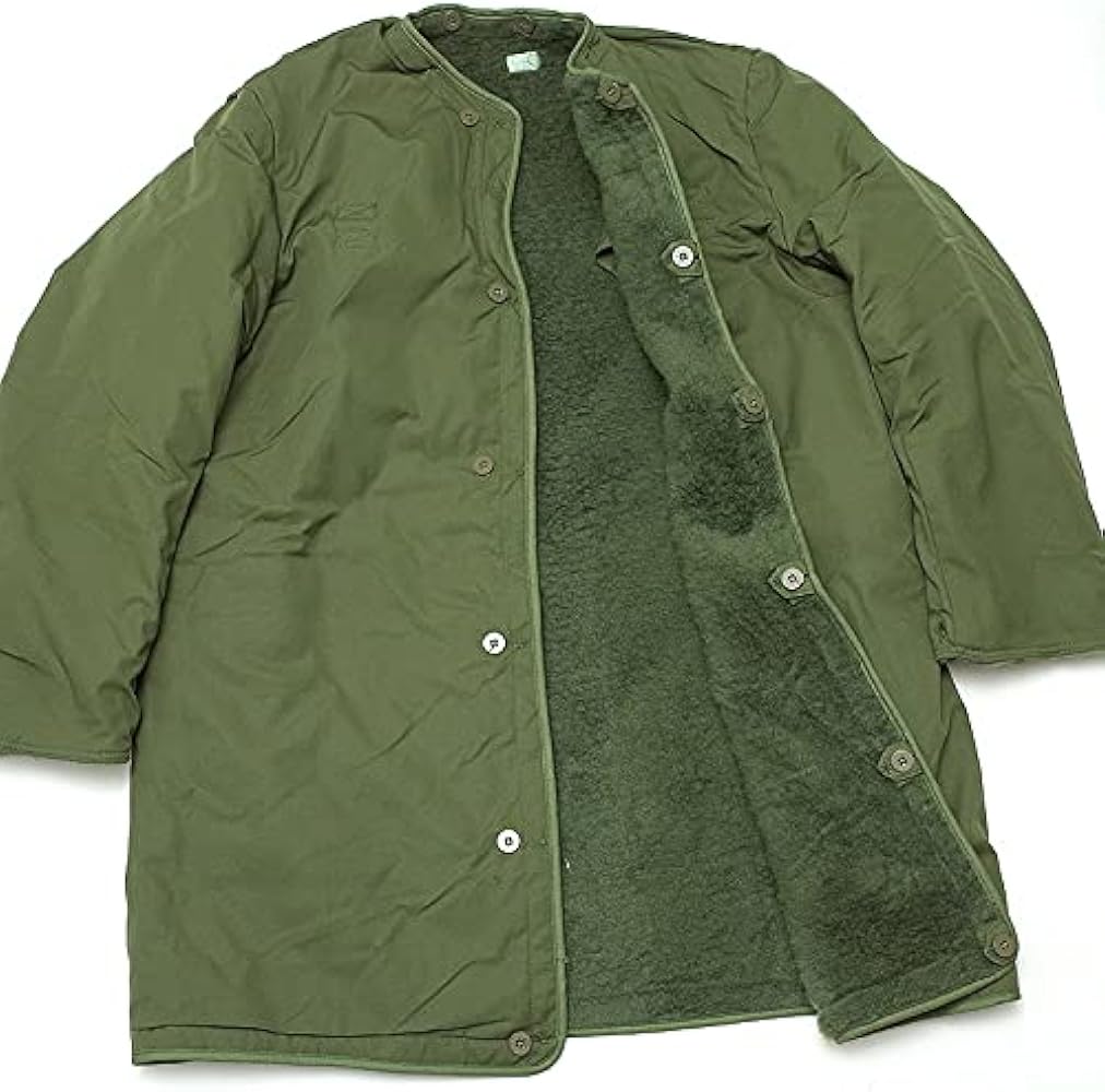 スウェーデン軍 M-59 ミリタリーコート ライナー付き C52 カーキ