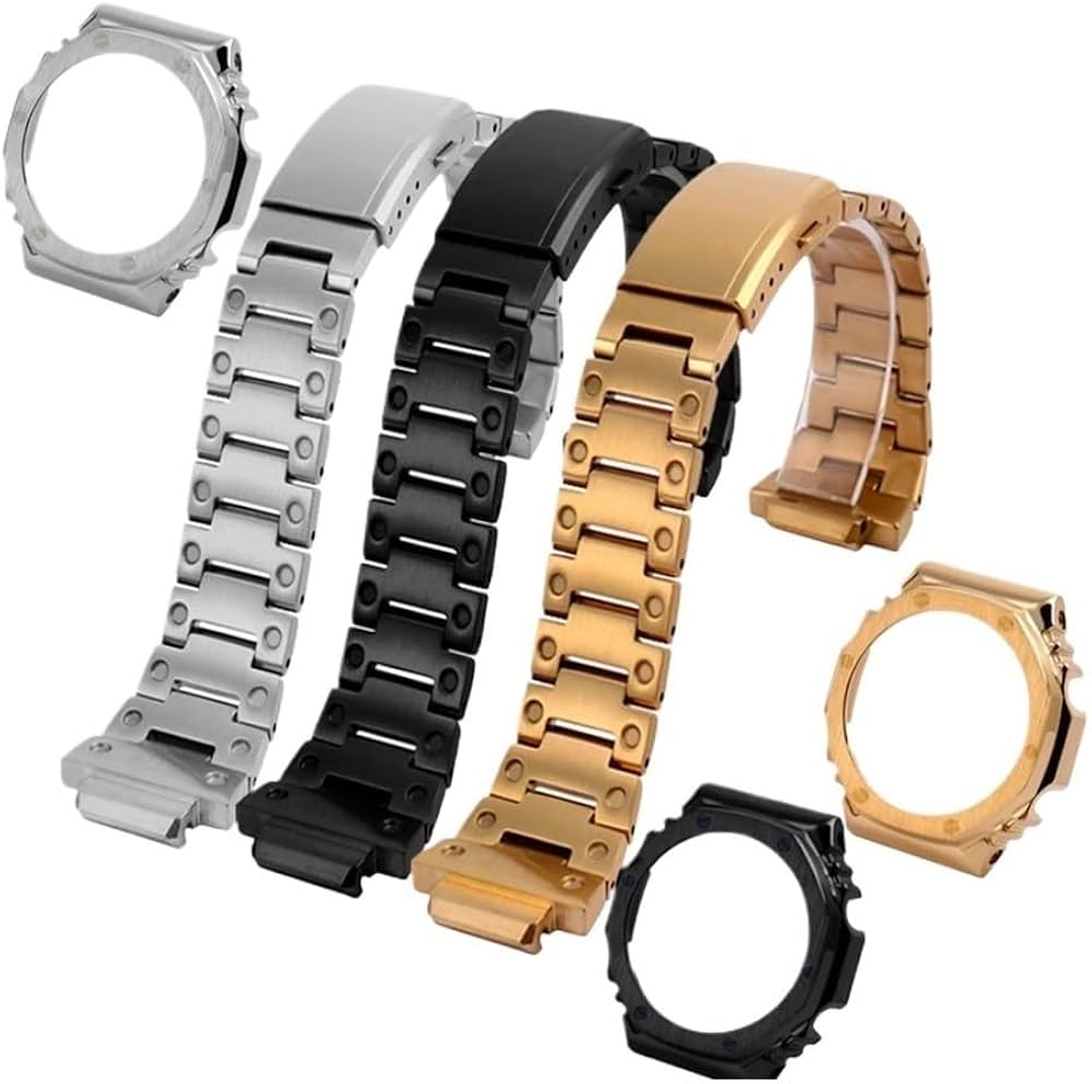 Amazon.co.jp: 時計アクセサリー G-SHOCK GA-2100 ステンレススチール