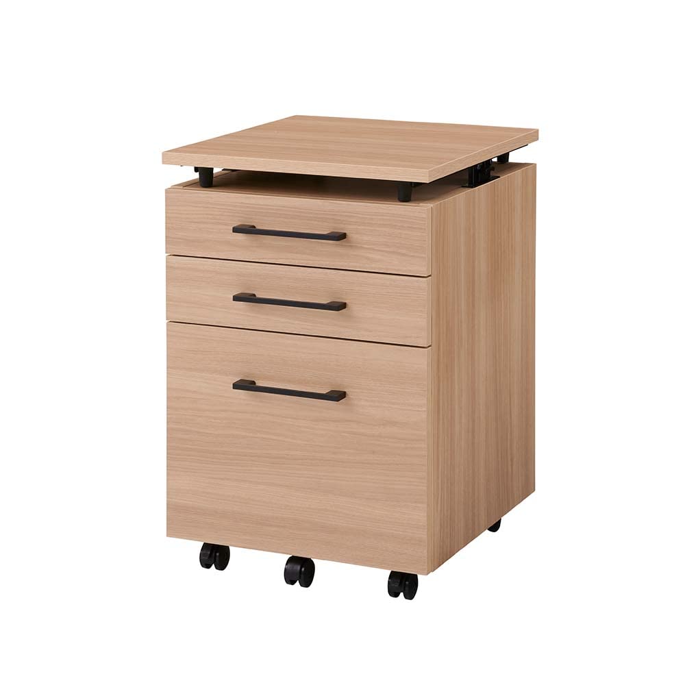 Amazon | PLUS デスクワゴン サイドワゴン オフィスワゴン 木製昇降