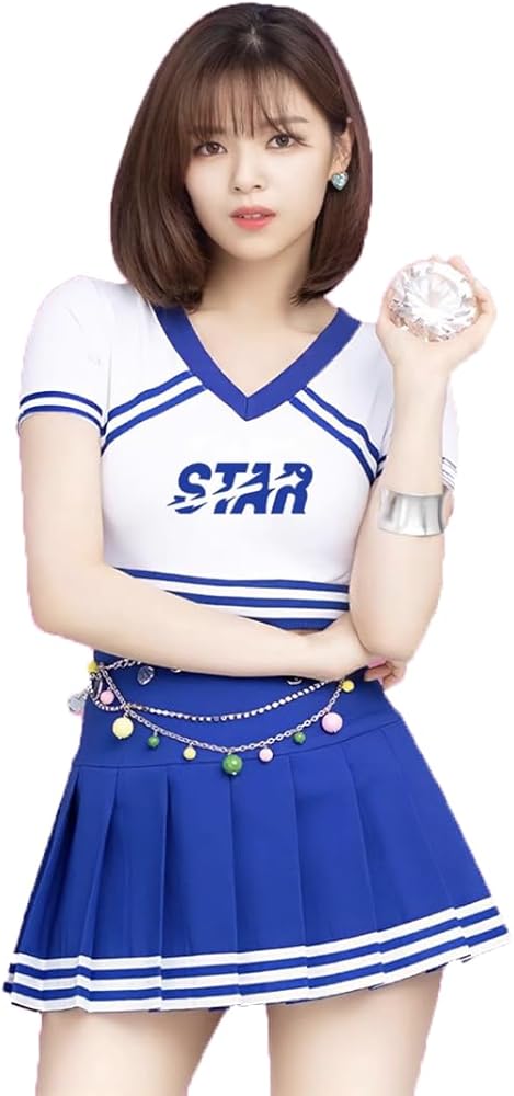 Amazon | [HINATA] チアガール ユニホーム Mサイズ コスプレ