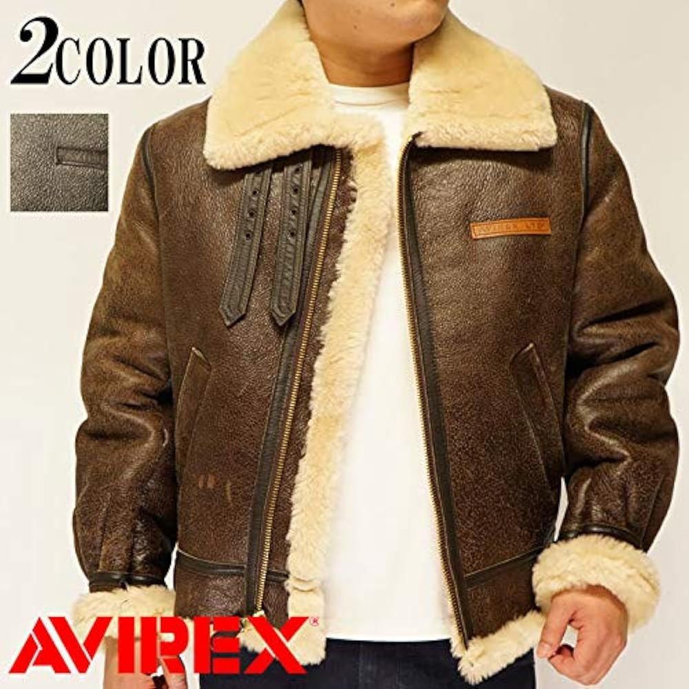 Amazon.co.jp: [アヴィレックス] B-3 フライト ジャケット リアル