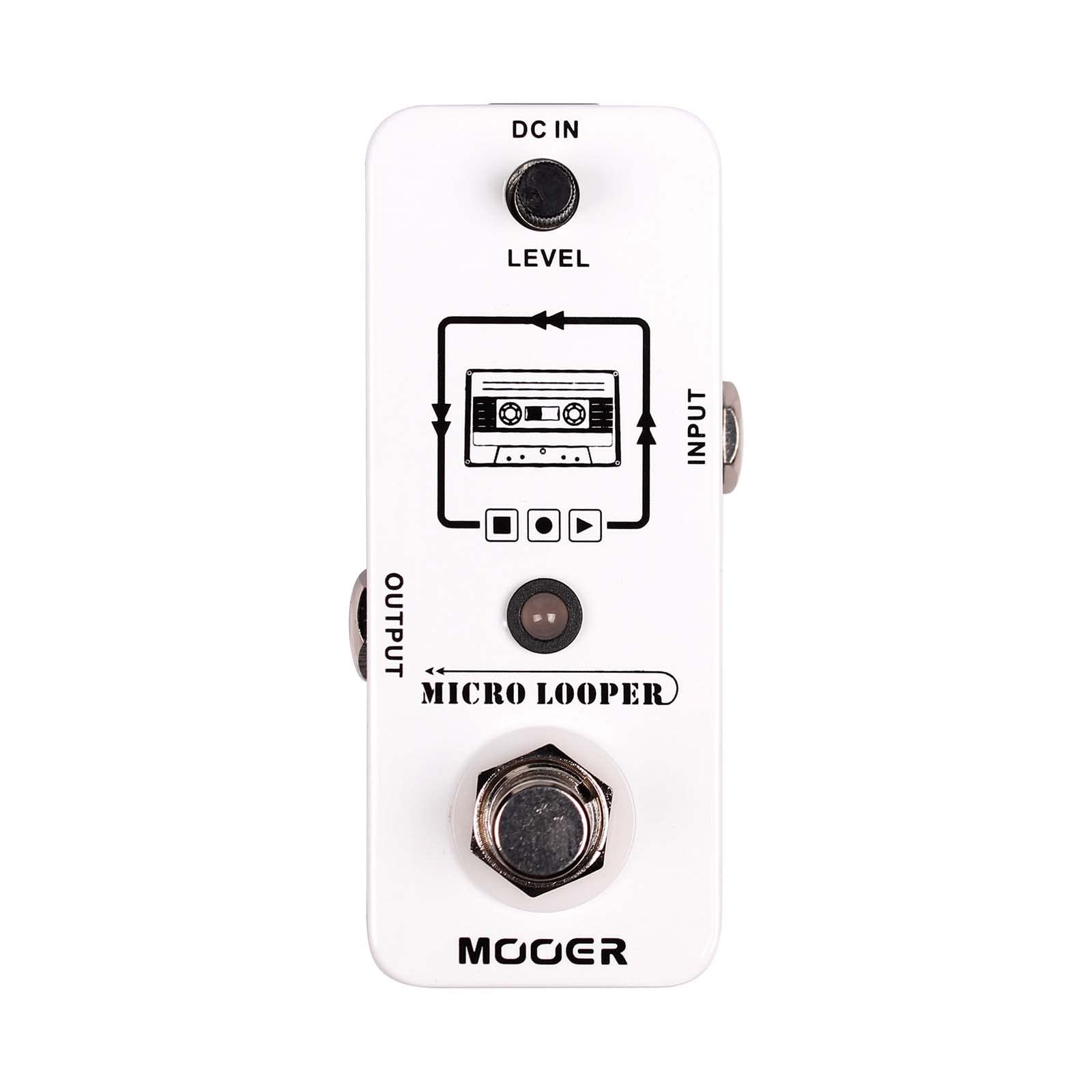 Amazon.com: MOOER Micro Looper Guitar Loop Pedal Effect Pedal with