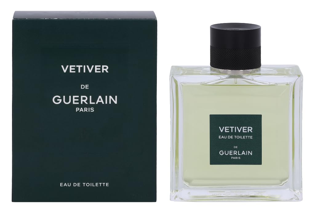 Amazon.com : Guerlain Vetiver Eau De Toilette Spray For Men, 3.4