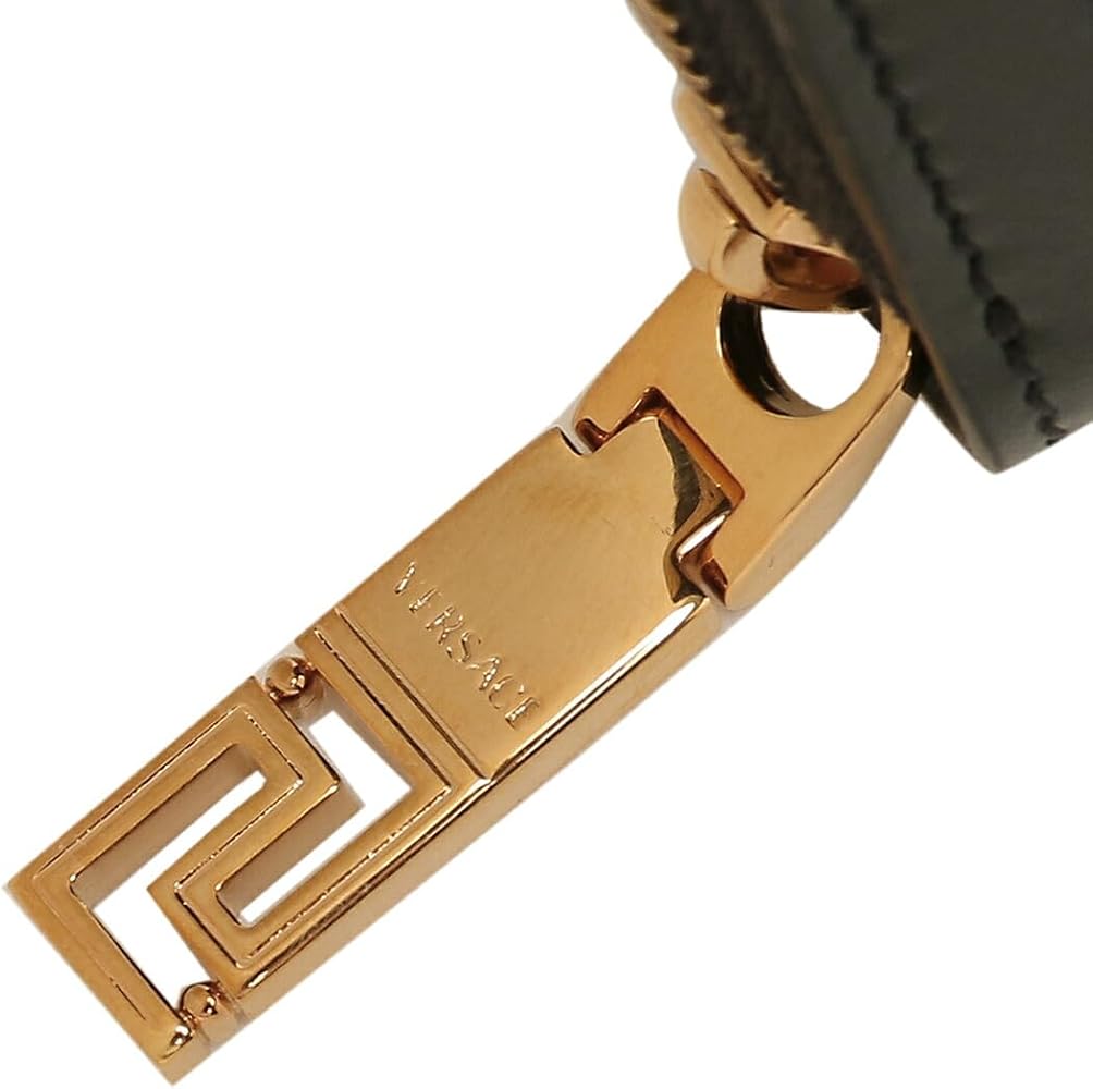 Amazon | [Versace] [ヴェルサーチ] 長財布 グレカ ゴッデス ブラック