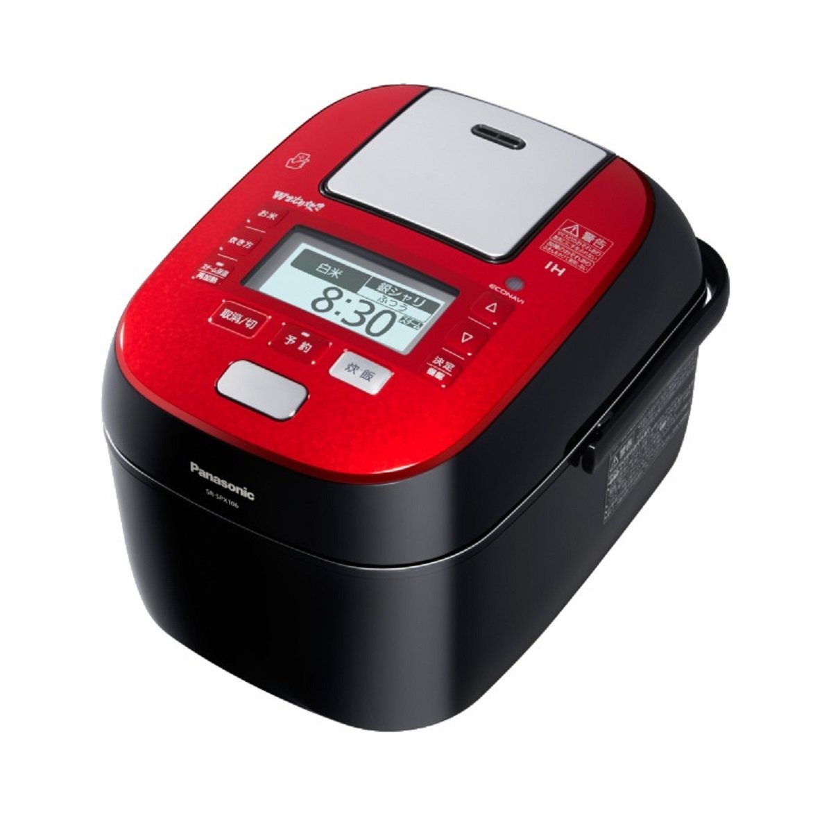 Amazon | パナソニック 5.5合 炊飯器 圧力IH式 Wおどり炊き ルージュ