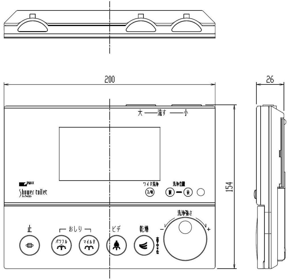 Amazon.co.jp: LIXIL サティス DV115A用壁リモコン 【354-1059