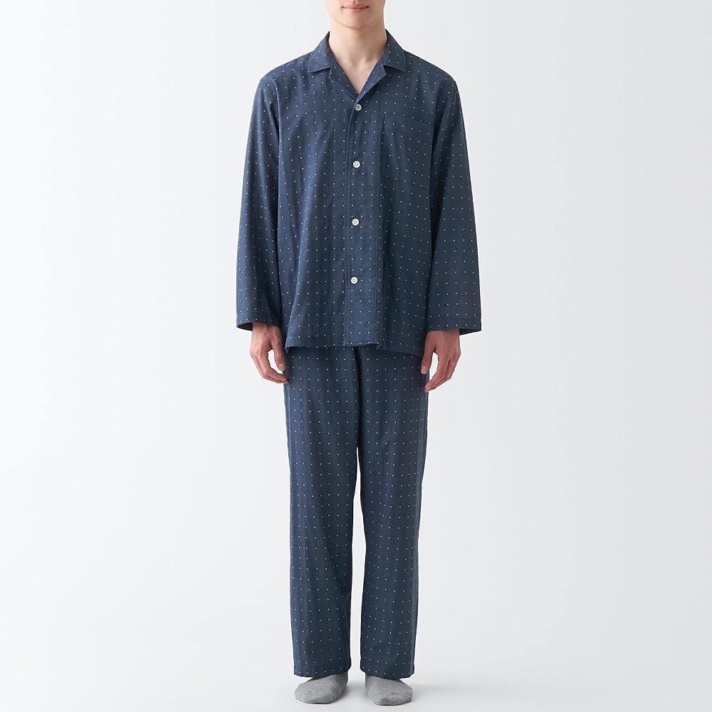 Amazon | 無印良品 パジャマセット 脇に縫い目のない 二重ガーゼ