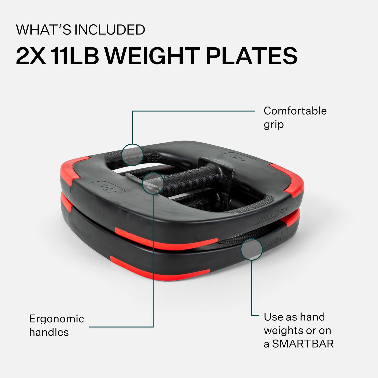 Amazon | Les Mills™ 多目的11ポンド 人間工学エクササイズウェイト