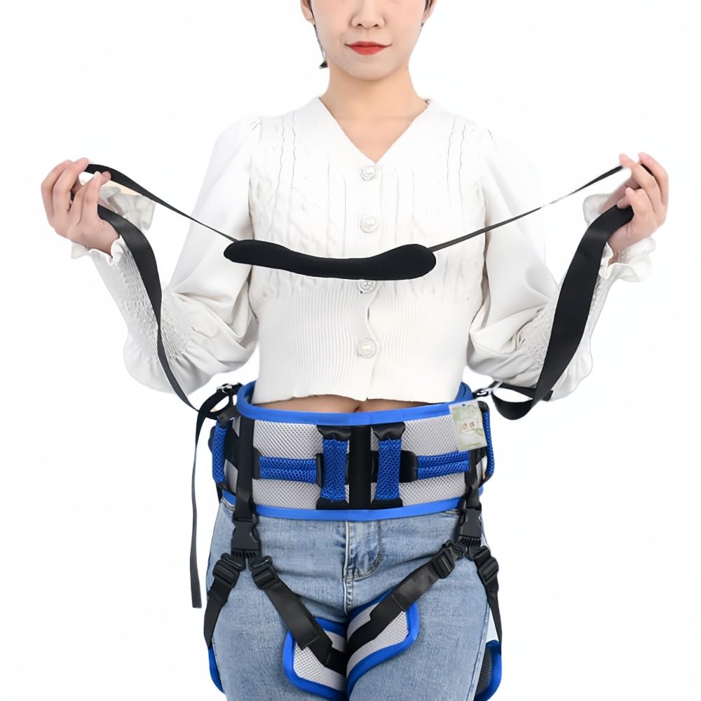 Amazon | LAISIZHU 介護ベルト介助ベルト 移乗ベルト 股ベルト付き