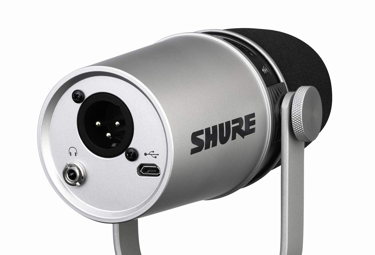 Amazon | SHURE シュア MV7 ポッドキャストマイクロホン MV7-S-J