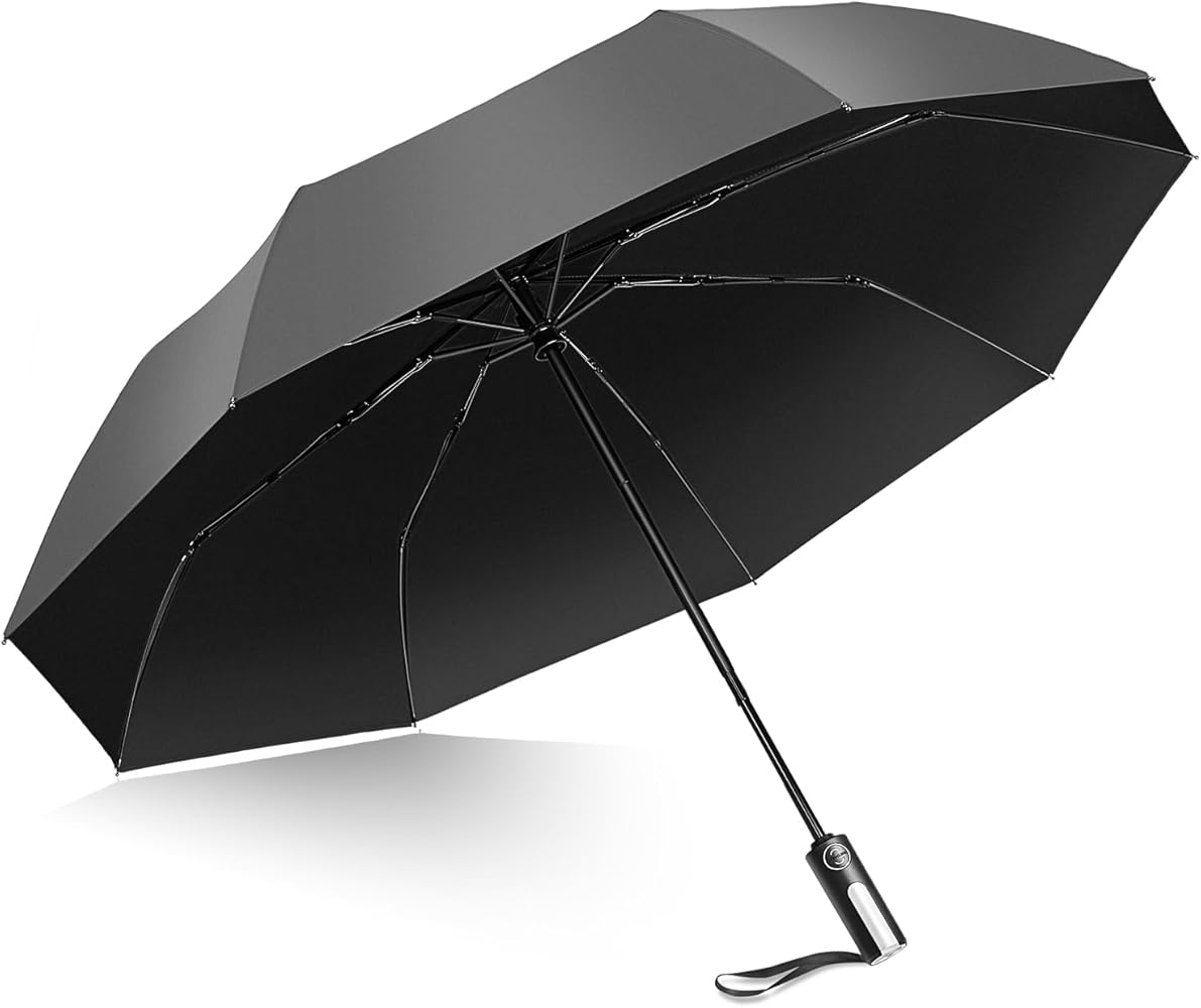 Amazon | 折りたたみ傘 晴雨兼用 日傘 メンズ 完全遮光 UVカット