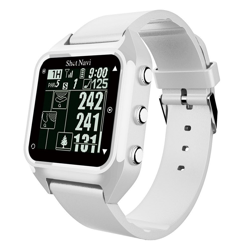 Amazon | ショットナビ ハグ GPSゴルフナビ 腕時計型 Shot Navi Hug