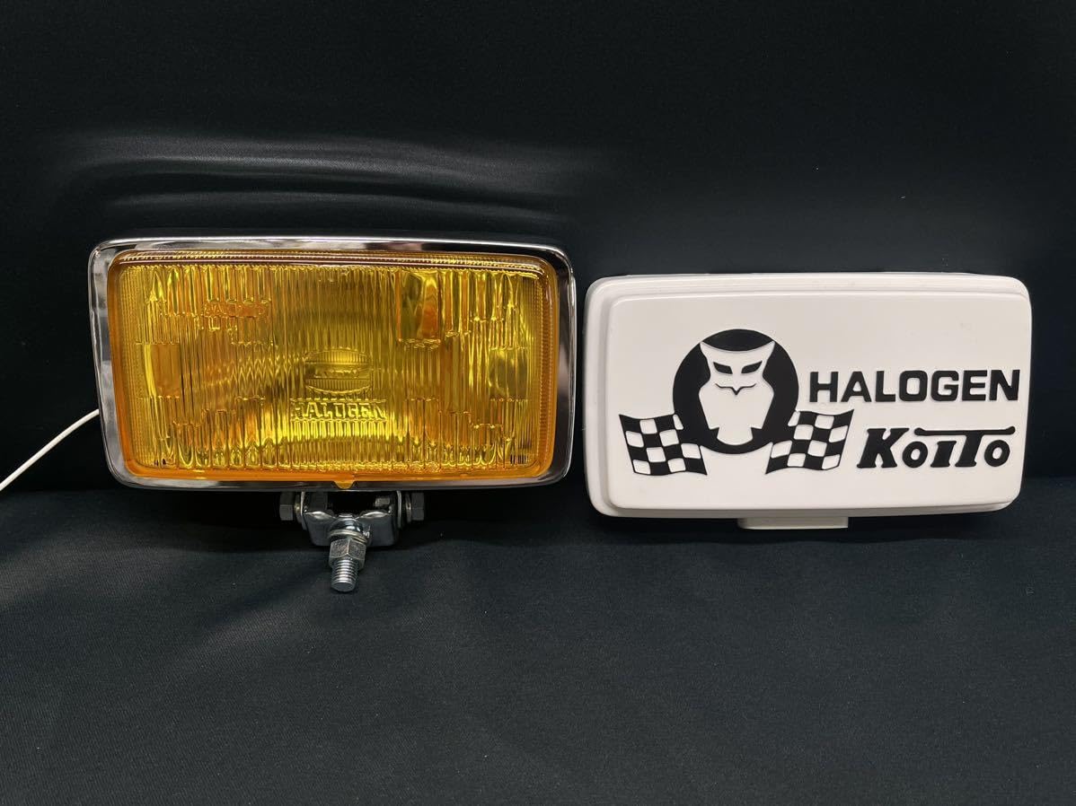 Amazon.co.jp: 角型ハロゲンフォグランプ 黄 イエロー RHF-161Y 2個