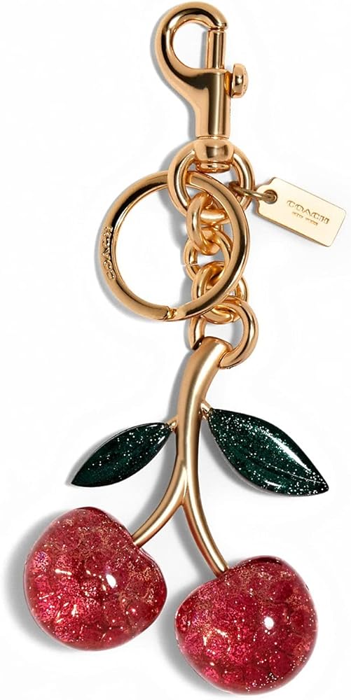 Amazon.co.jp: [コーチ] チェリーキーホルダー・バックチャーム 88547