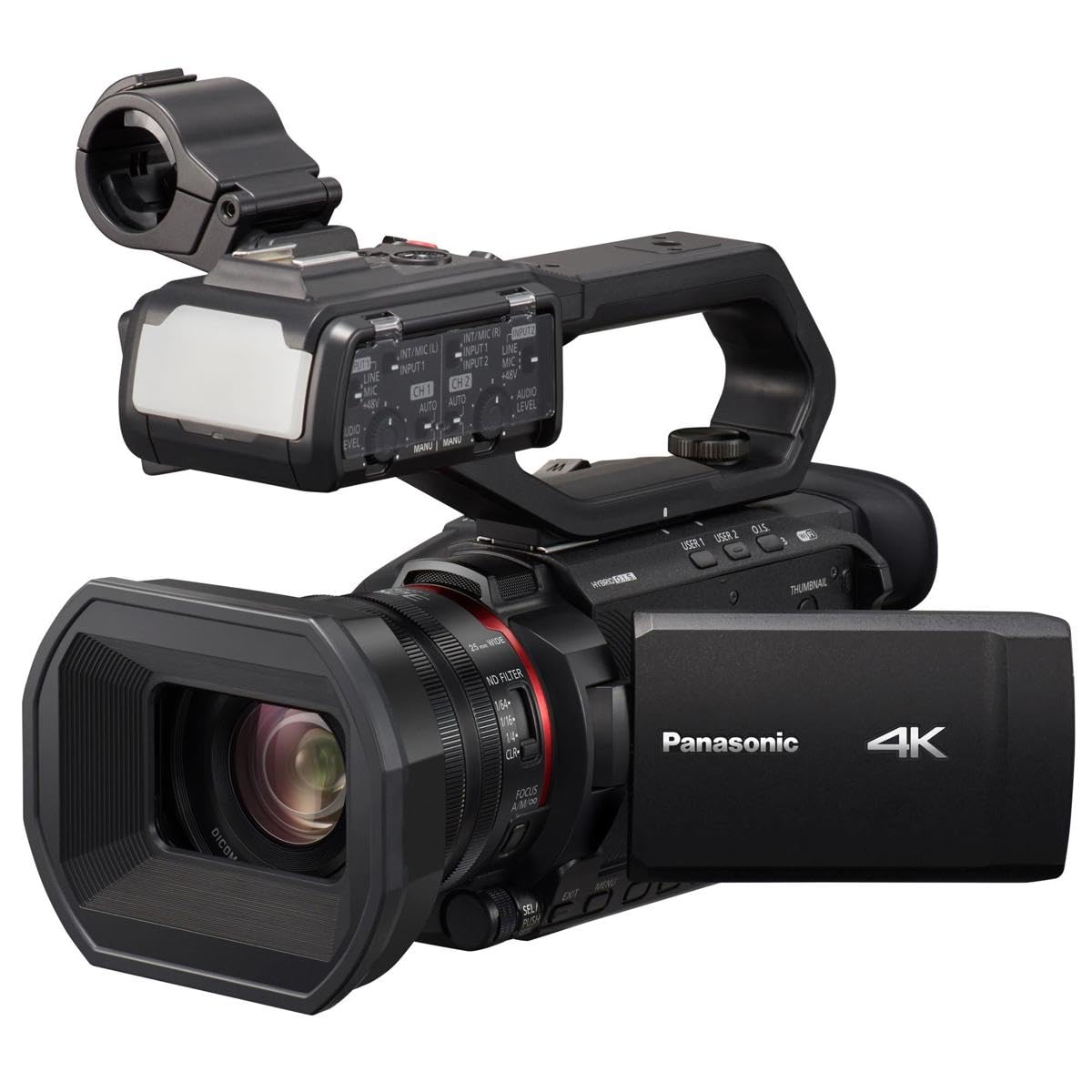 Amazon.com : Panasonic X2000 4K Professional Camcorder with 24x