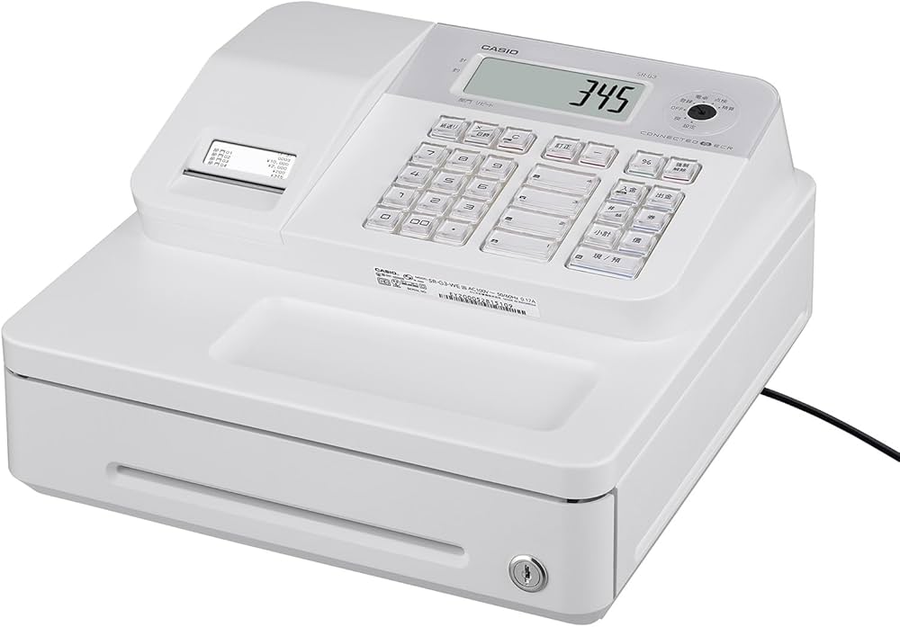 Amazon | CASIO(カシオ) 電子レジスター レジスター 業務用 Bluetooth
