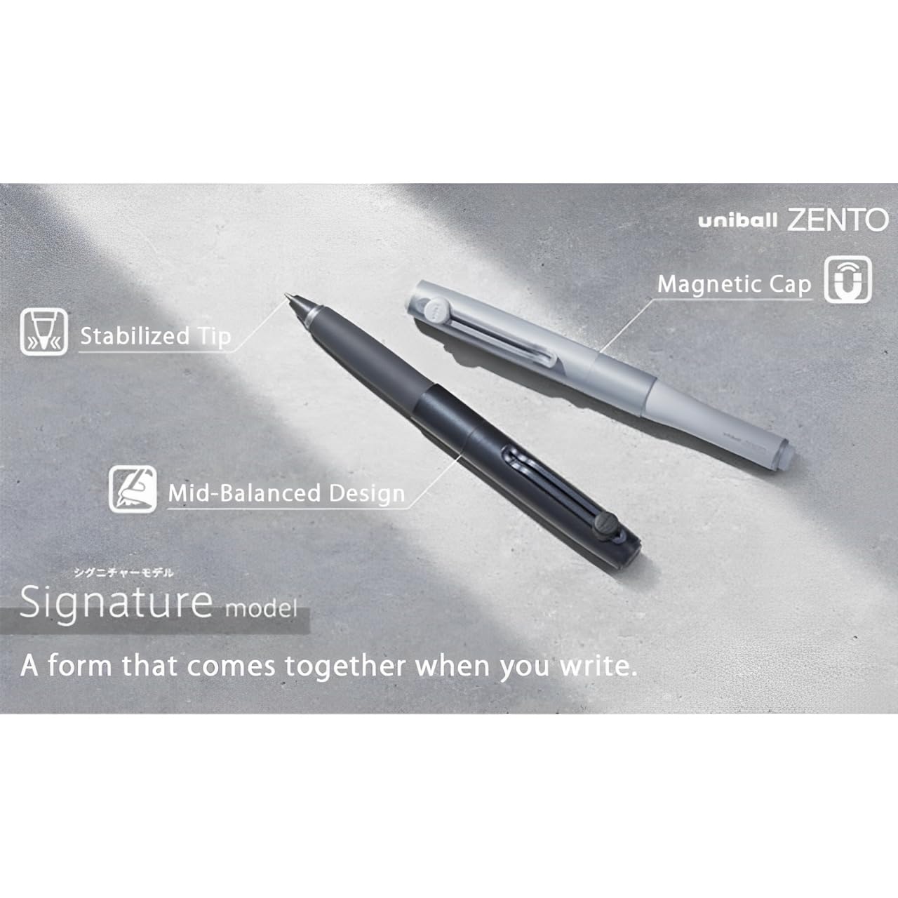 Amazon | ボールペン ユニボールワン zento 0 38 mm シグニチャ