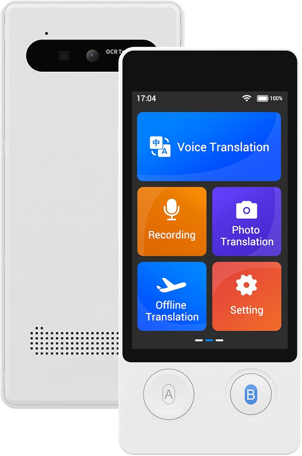 Wooask W12 AI Language Translator Device User Manual