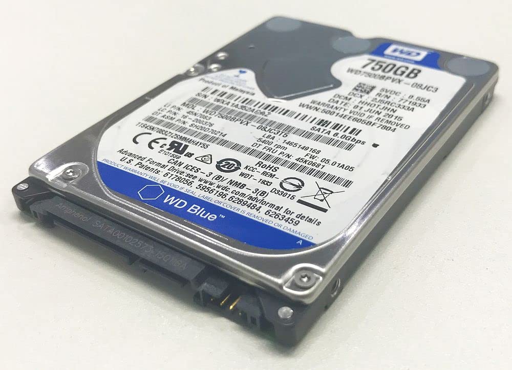2.5インチ内蔵型HDD 750GB×6個 正常動作品⑥ Amazon | WESTERN