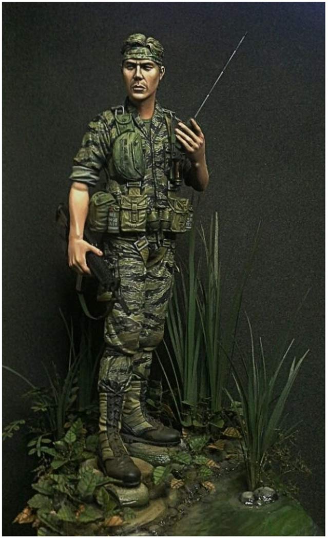 Amazon | シャムクラフトミニチュア 1/16 ベトナム戦争 MACV-SOG 兵士