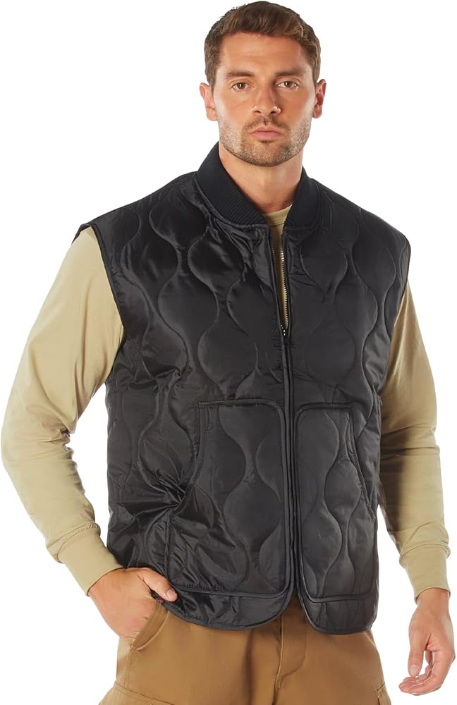 Amazon | ロスコ キルティング ベスト（Rothco Quilted Woobie Vest