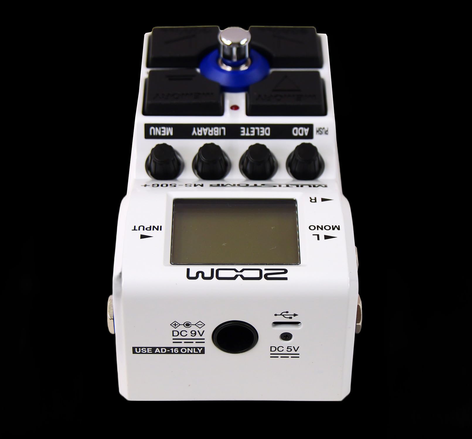 Amazon.co.jp: ZOOM ズーム MS-50G+マルチストンプペダル ホワイト 白