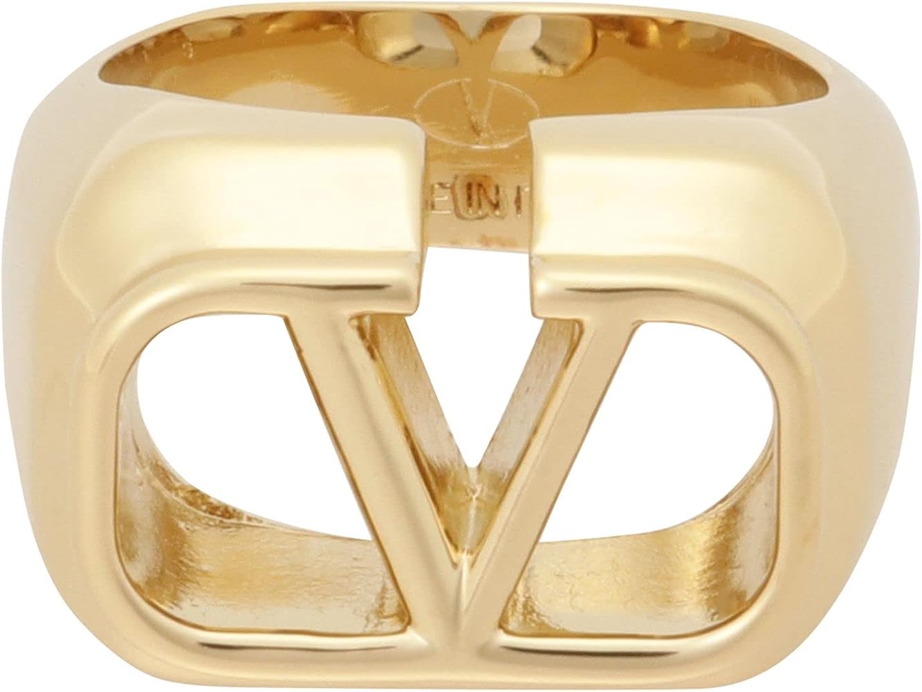 Amazon | [ヴァレンティノ] Vロゴ シグネチャー リング 指輪 ゴールド