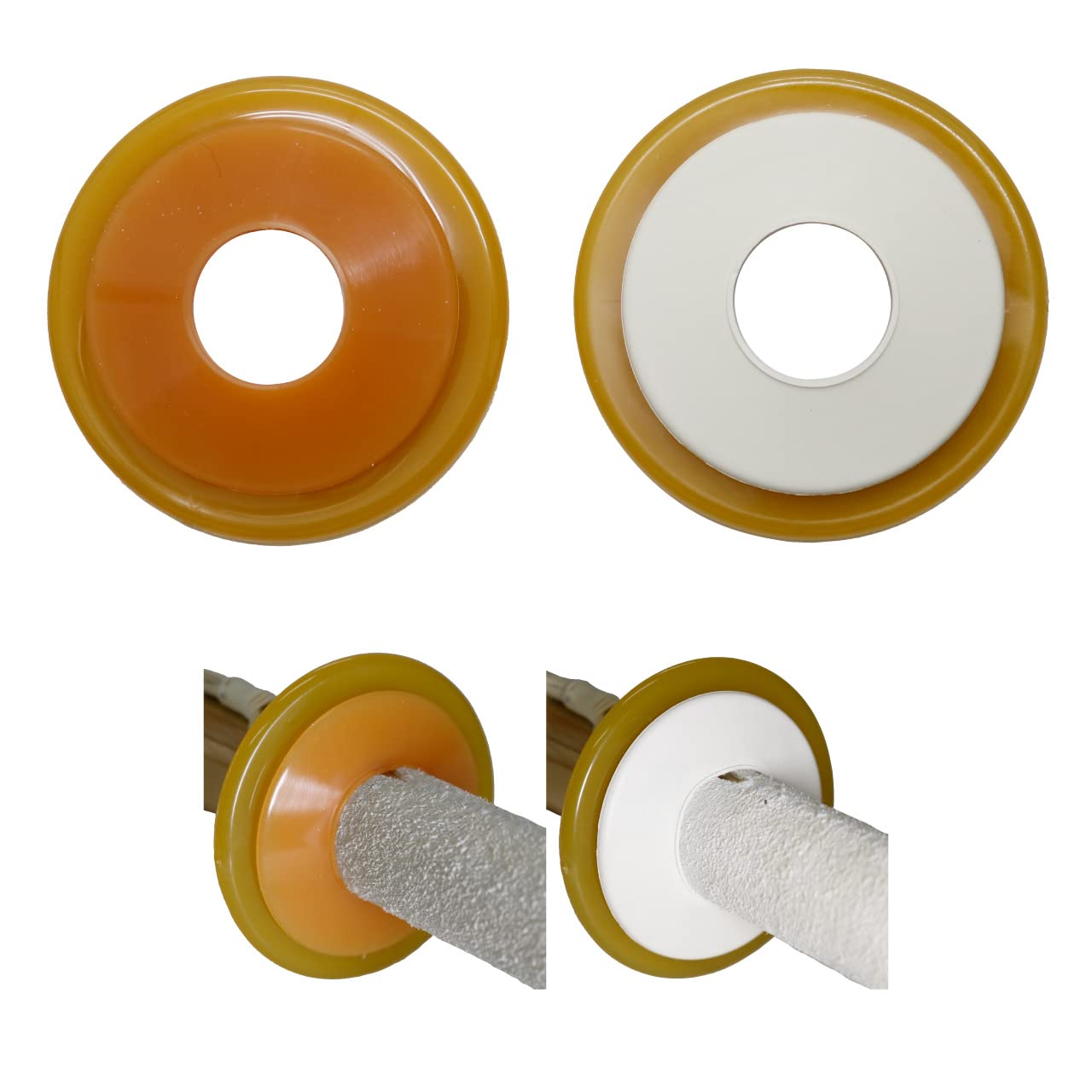 Amazon | 剣道防具コム P鍔 鍔止めセット (C) ツバ つば Lサイズ