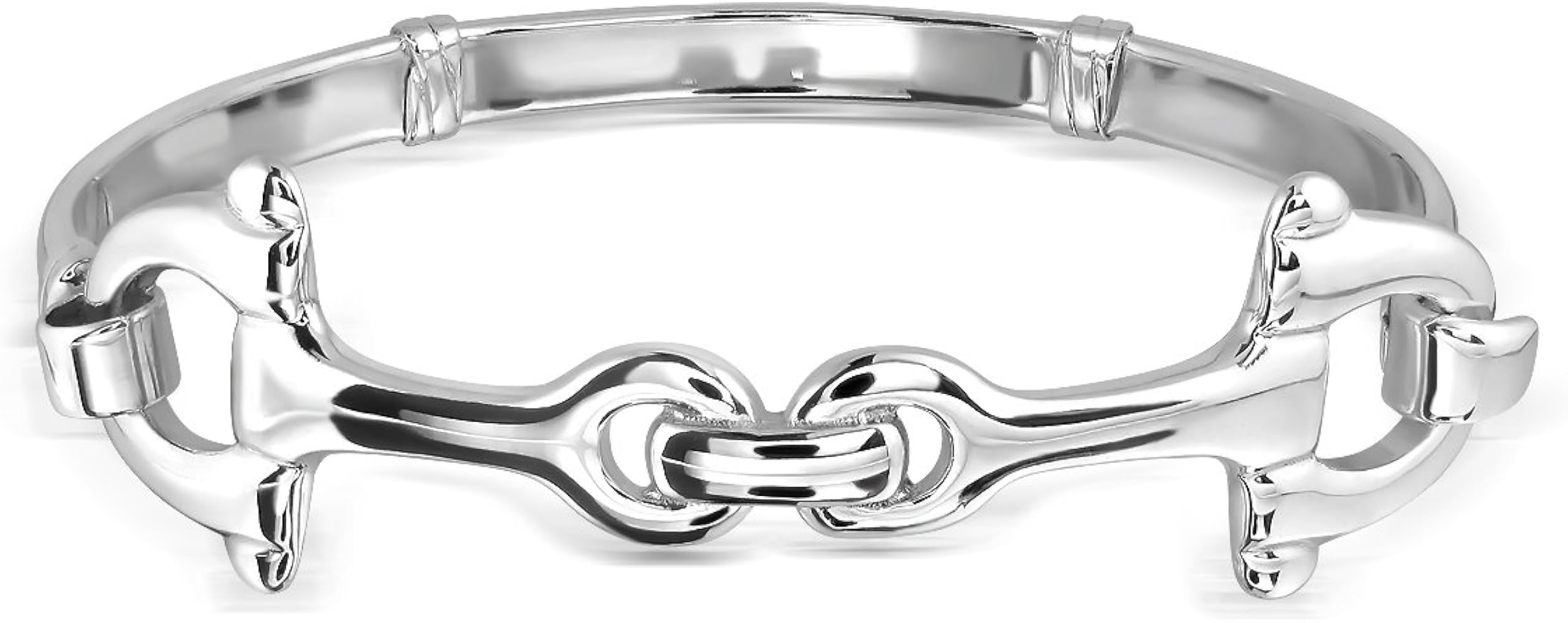 Amazon.com: WithLoveSilver 925 Sterling Silver Double Horse bit
