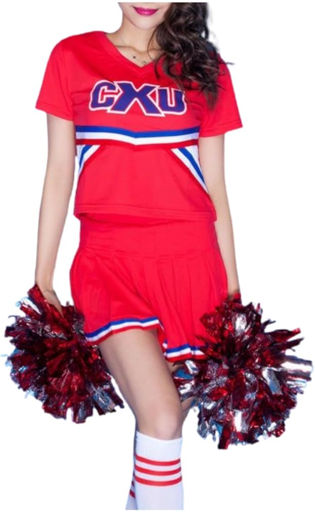 Amazon.co.jp: [SCGEHA] チアガール 衣装 コスプレ ユニホーム 大人