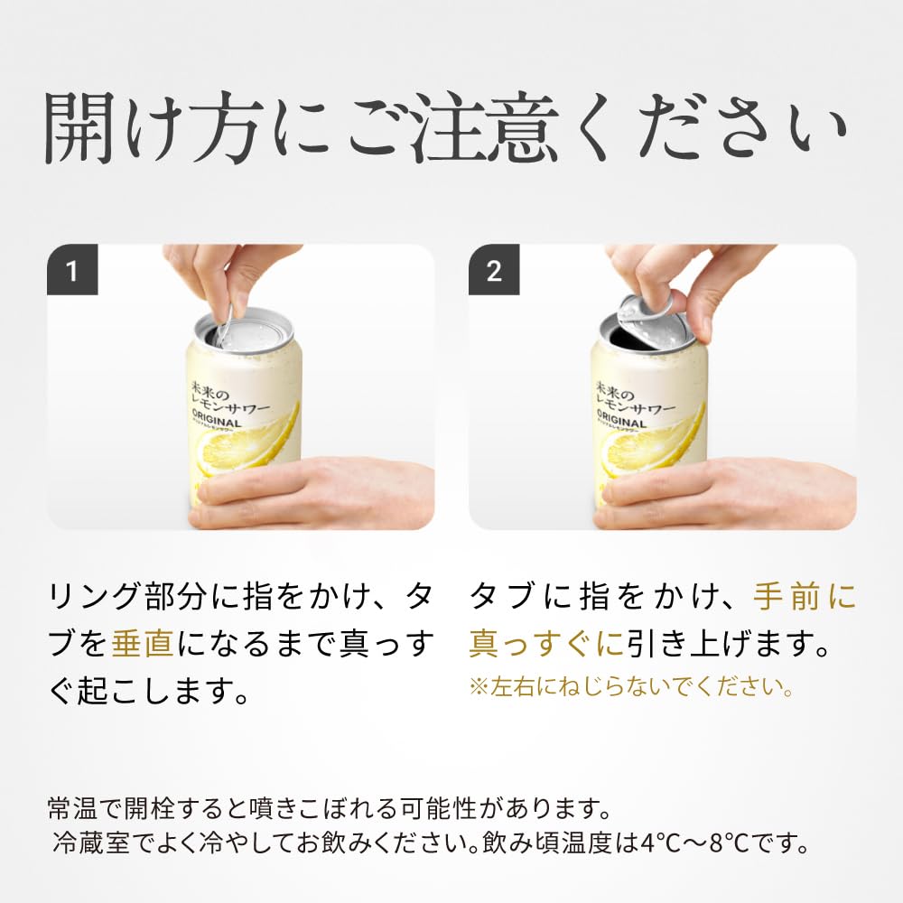 Amazon.co.jp: 【本物のレモンスライス入り】未来のレモンサワー