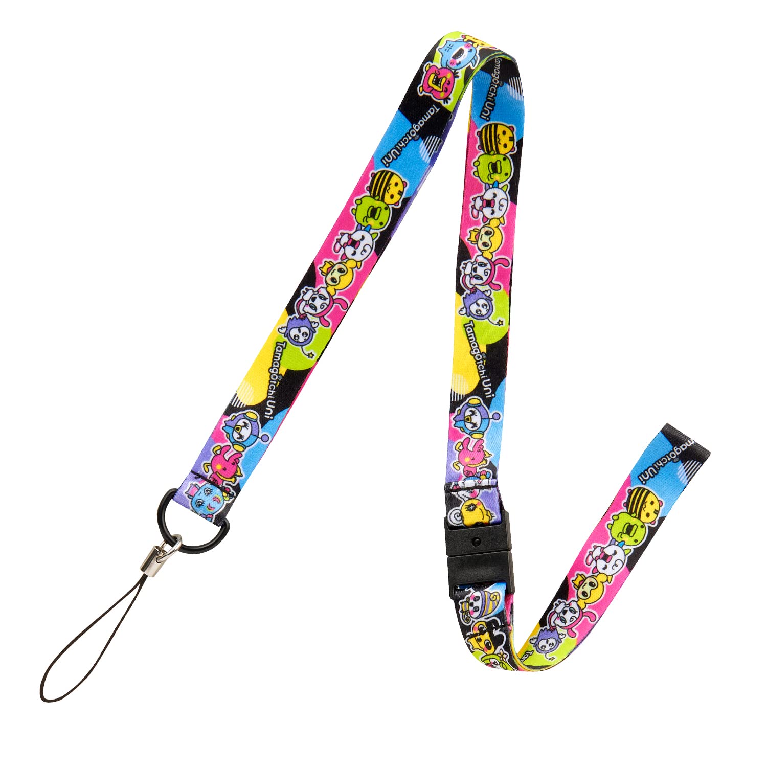 Amazon | [BANDAI] Tamagotchi Uni ネックストラップ Unique Black