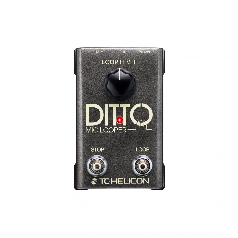 Amazon | TC HELICON ボーカル/マイク用ルーパー DITTO MIC LOOPER