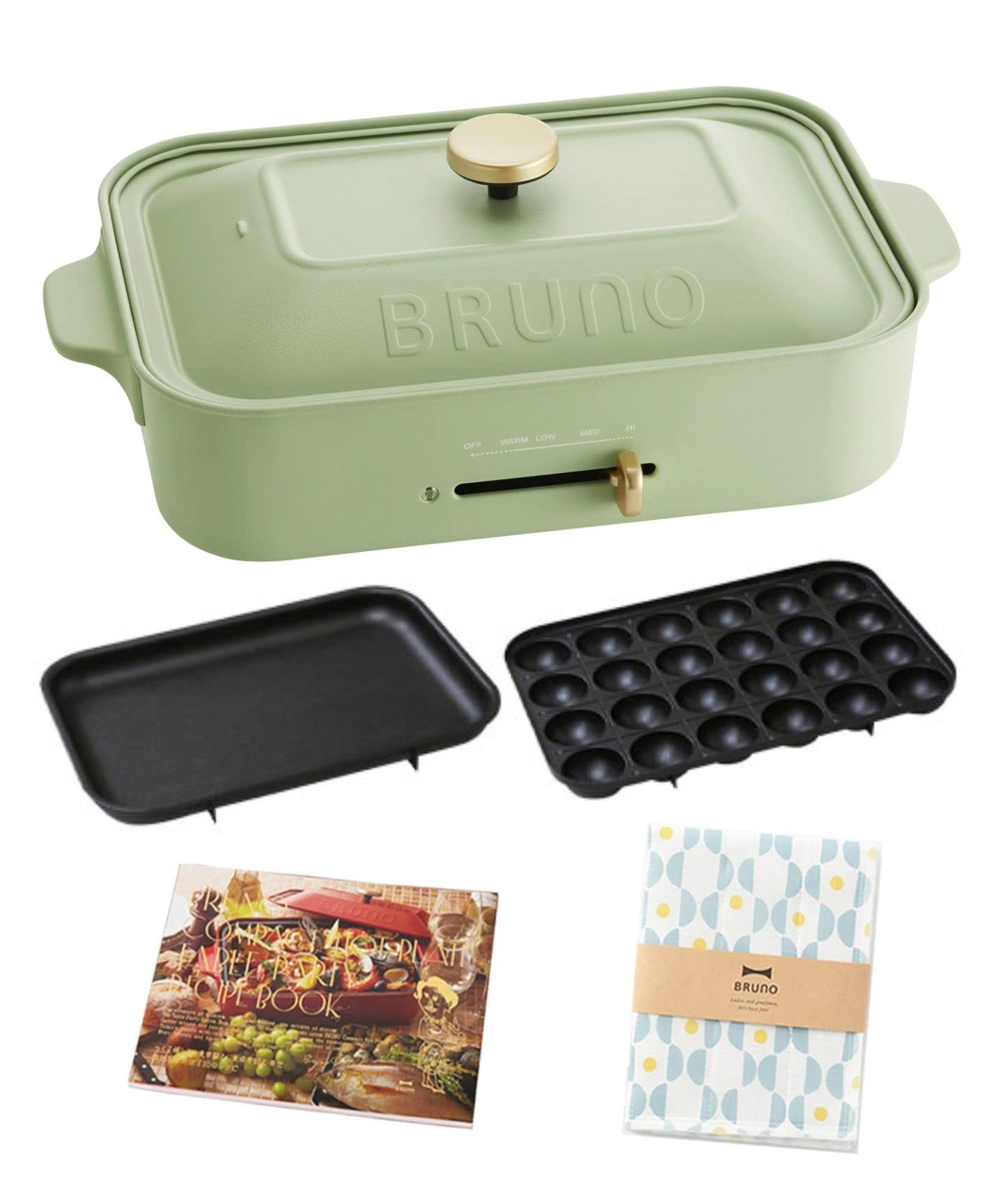 Amazon | BRUNO ブルーノ コンパクトホットプレート プレート2種