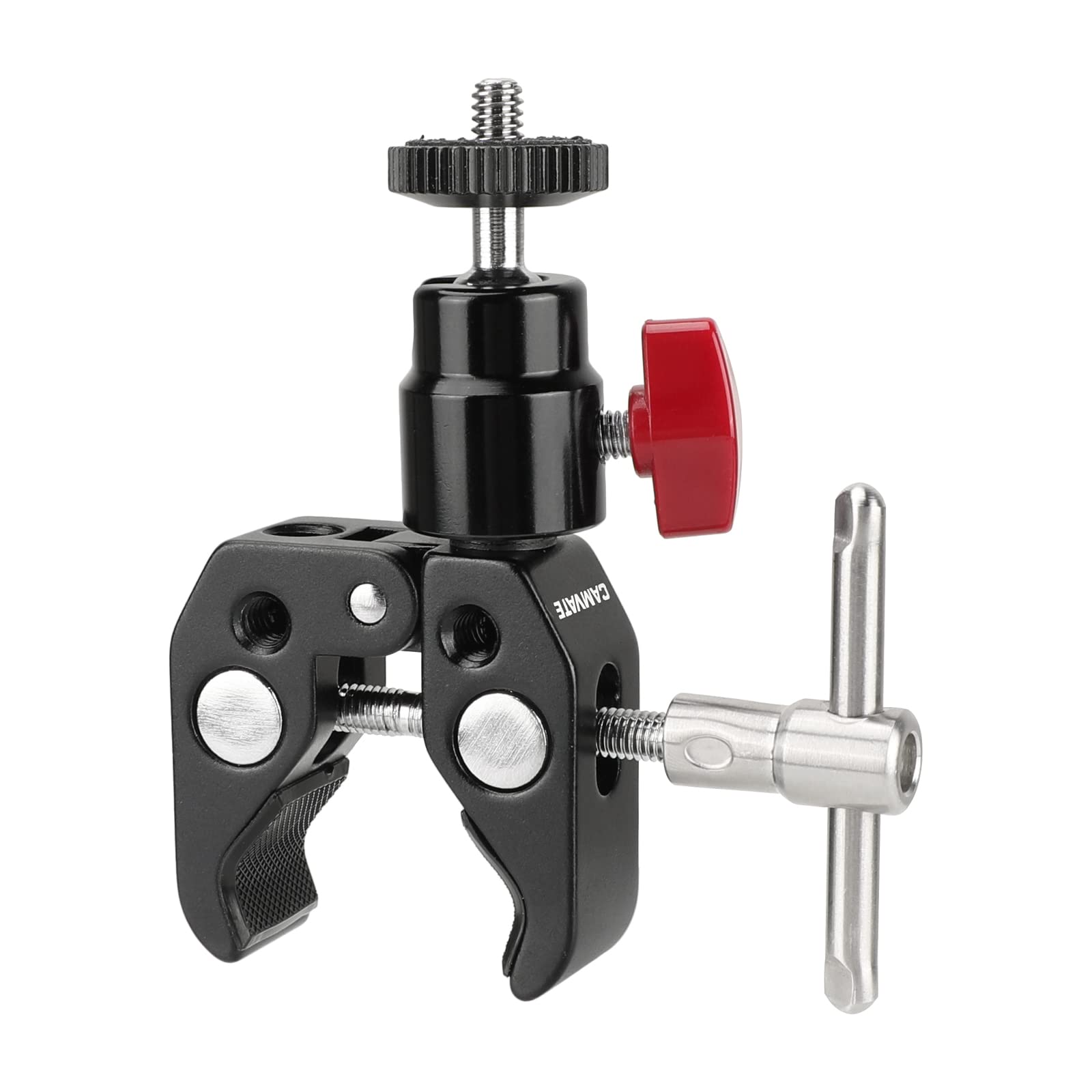 Amazon.com : CAMVATE Super Clamp Articulated Mini Ball Head with 1