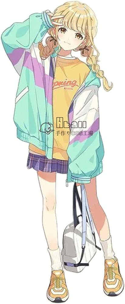 Amazon.co.jp: Hball手作り☆学マス 藤田ことね コスプレ衣装 ウィッグ