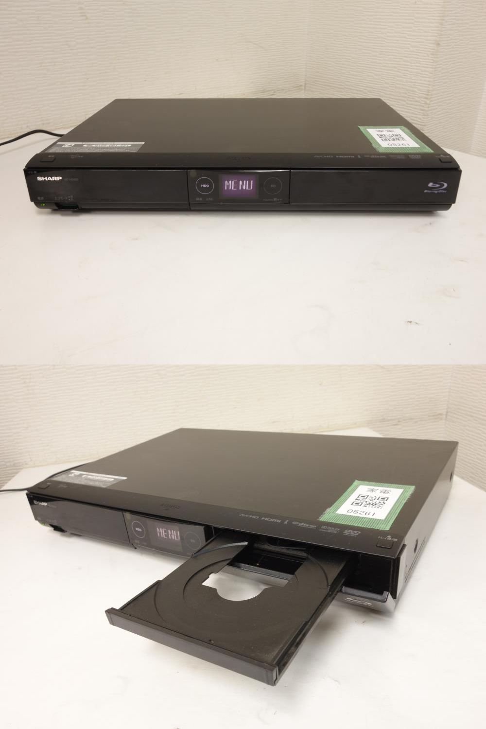 Amazon | シャープ 320GB 1チューナー ブルーレイレコーダー AQUOS BD