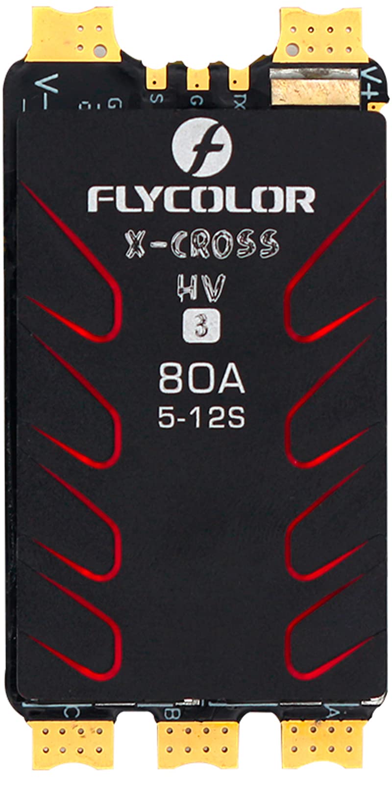 Amazon.com: FLYCOLOR X-Cross HV3 80A ESC 5-12S BLHeli-32 Dshot