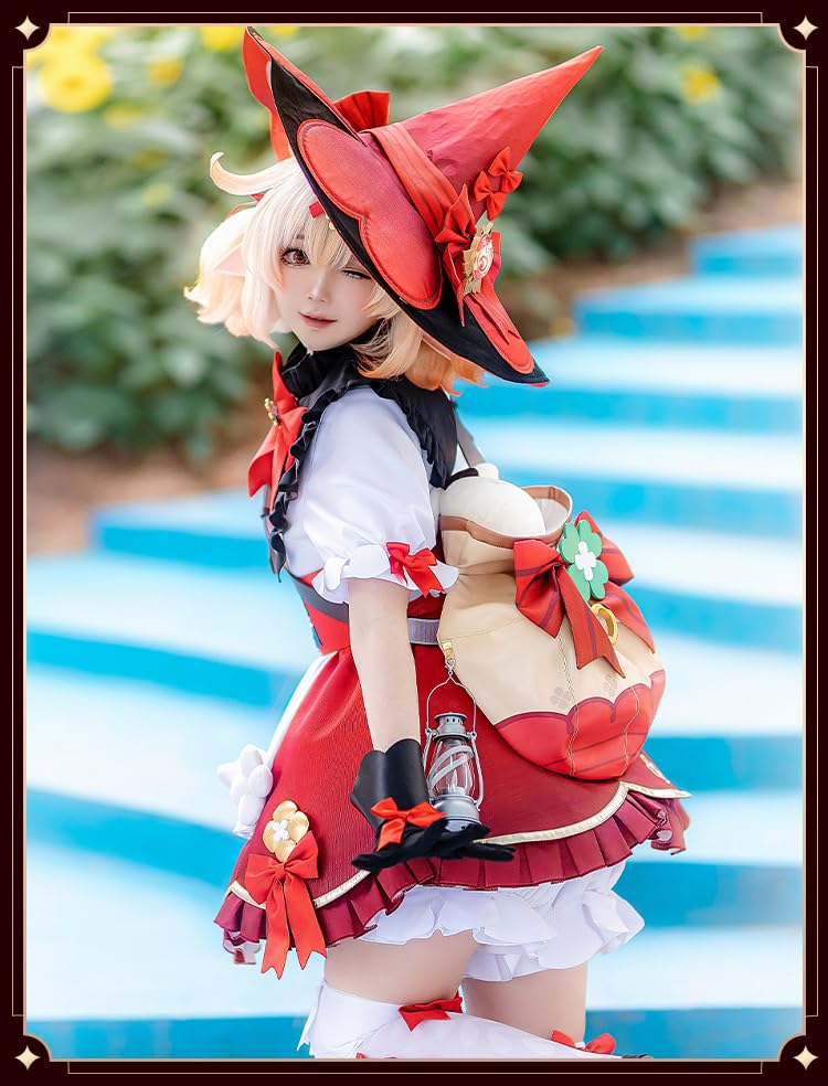 Amazon | ZYNE 原神 クレー コスプレ 衣装 げんしん ウィッグ付き