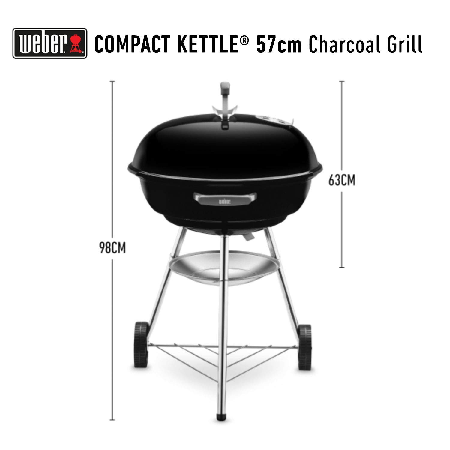 Amazon | ウェーバー(Weber) バーベキュー コンロ BBQ グリル 57cm