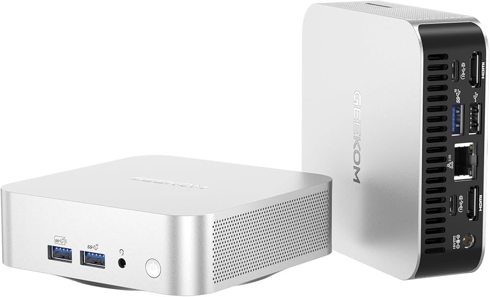 Amazon.co.jp: GEEKOM A5 Pro Mini PC、AMD Ryzen 5 7430U(6C/12T