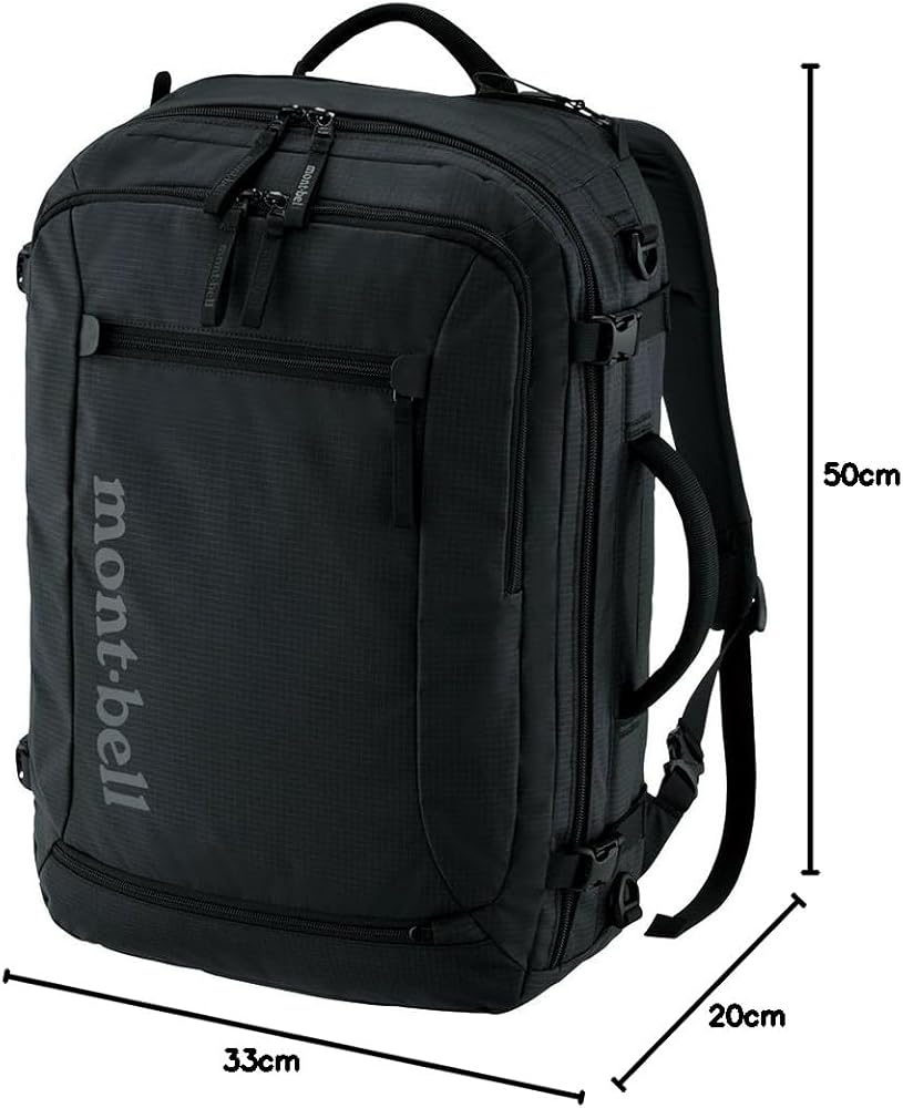 Amazon.co.jp: モンベル バックパック トライパック 30 1133106 BK