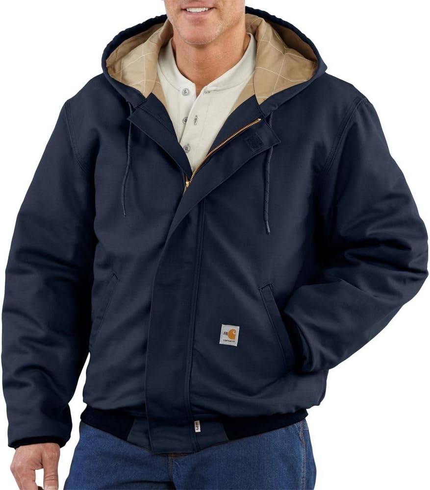 Carhartt Men's Big & Tall Flame Resistant Canvas Active Jacket